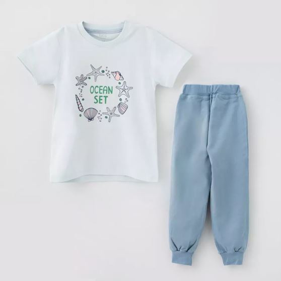 ست2تکه Ocean(new) 5-6 بلوز،شلوار ست2تکه Ocean(new) 5-6 بلوز،شلوار