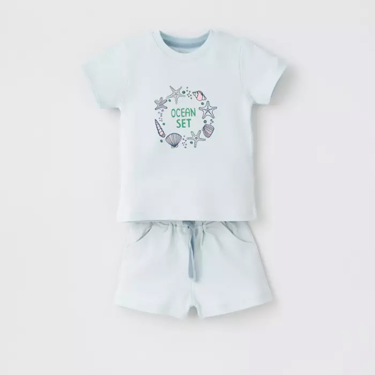 ست 2تکه  Ocean  تیشرت شلوارک