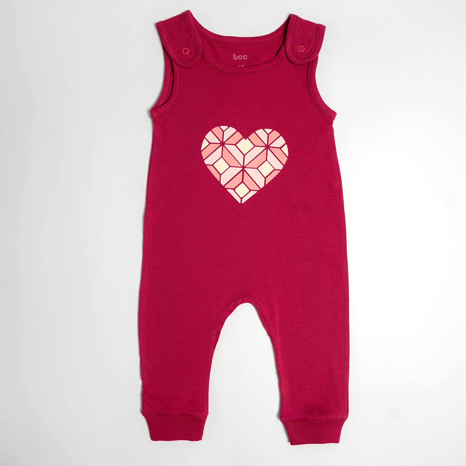 ست2تکه Heart سرهمی بندی وبادی کوتاه ارغوانی