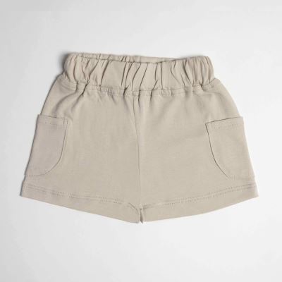 ست2تکهHeart  بادی کوتاه یاسی -شلوارک طوسی