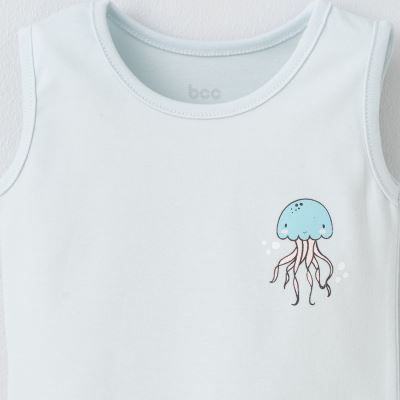 بادی رکابی Ocean  آبی-روشن