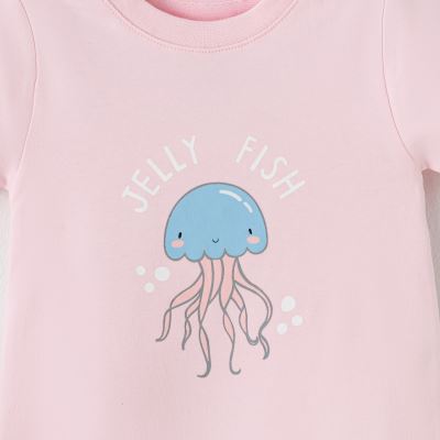 ست2تکه Ocean پیراهن و هدبند صورتی