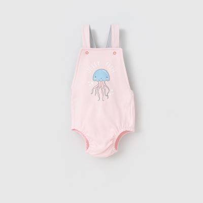 شورت پیش سینه دار صورتی Ocean