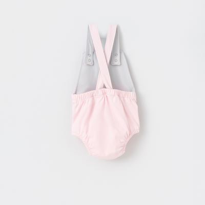 شورت پیش سینه دار صورتی Ocean