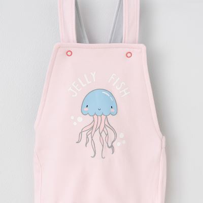 شورت پیش سینه دار صورتی Ocean