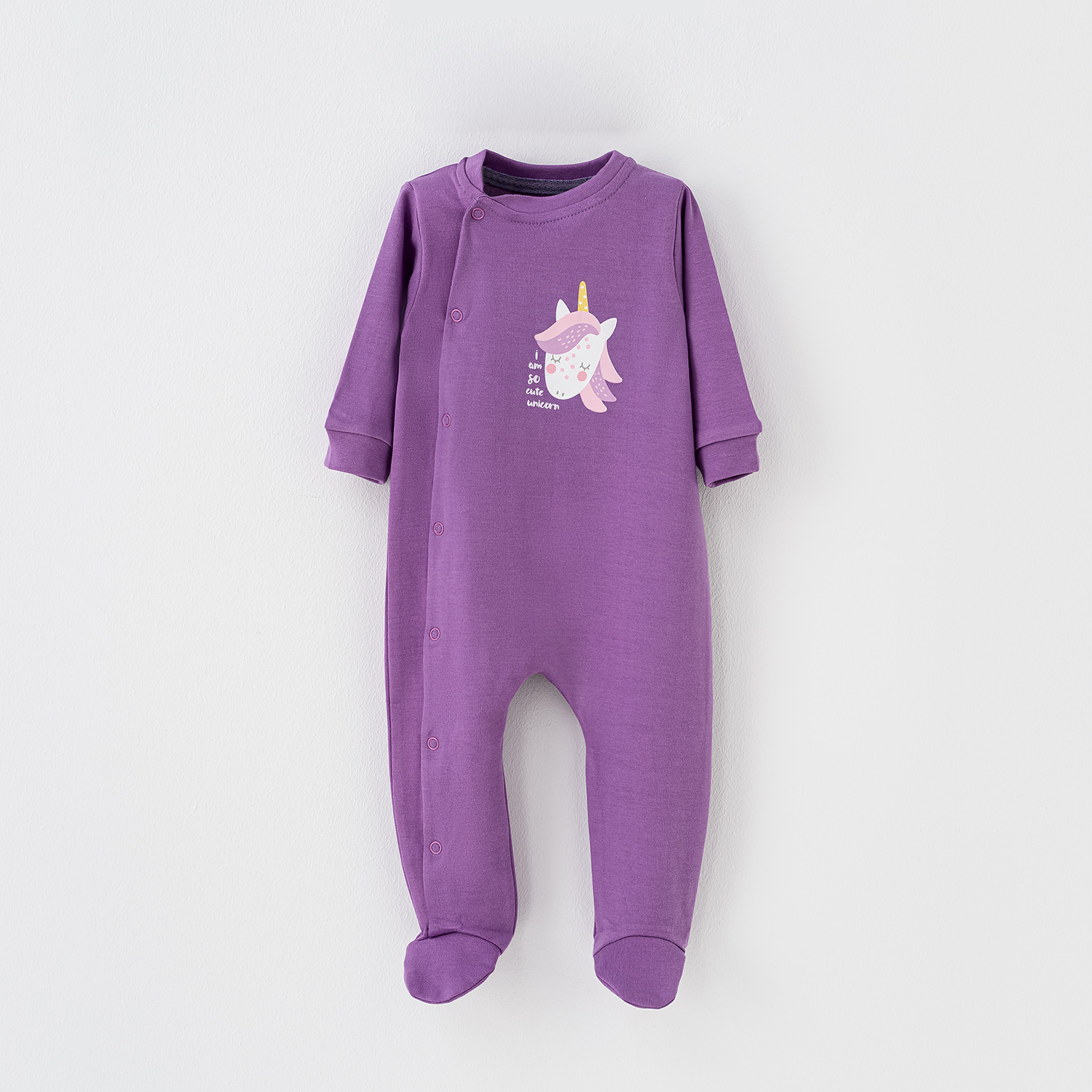 سرهمی جورابدار بنفش Unicorn