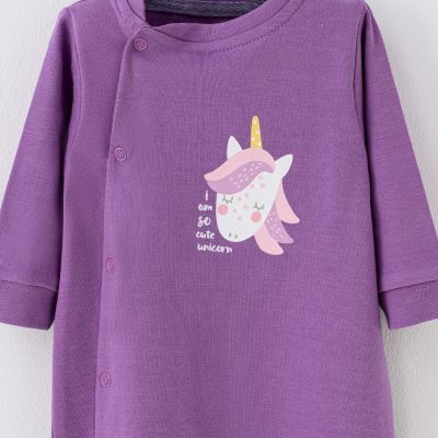 سرهمی جورابدار بنفش Unicorn