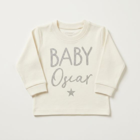 بلوزآستین بلند سفید 0-3 Baby Oscar