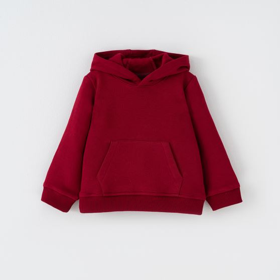 هودی کلاه دار زرشکی  دورس