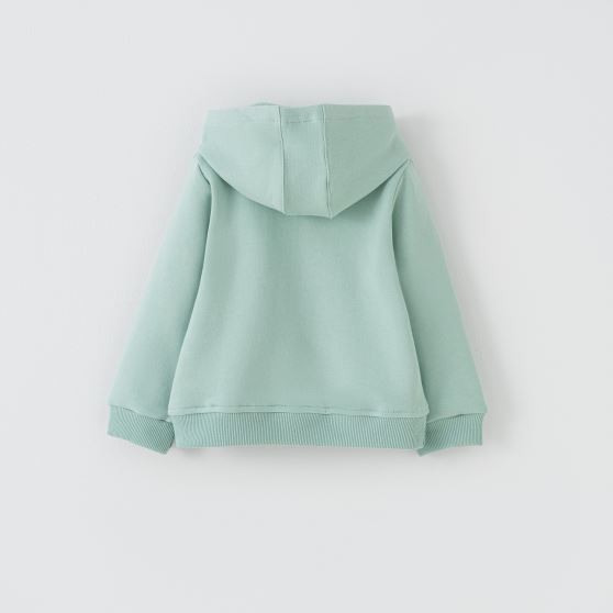 هودی کلاه دارسبز روشن دورس