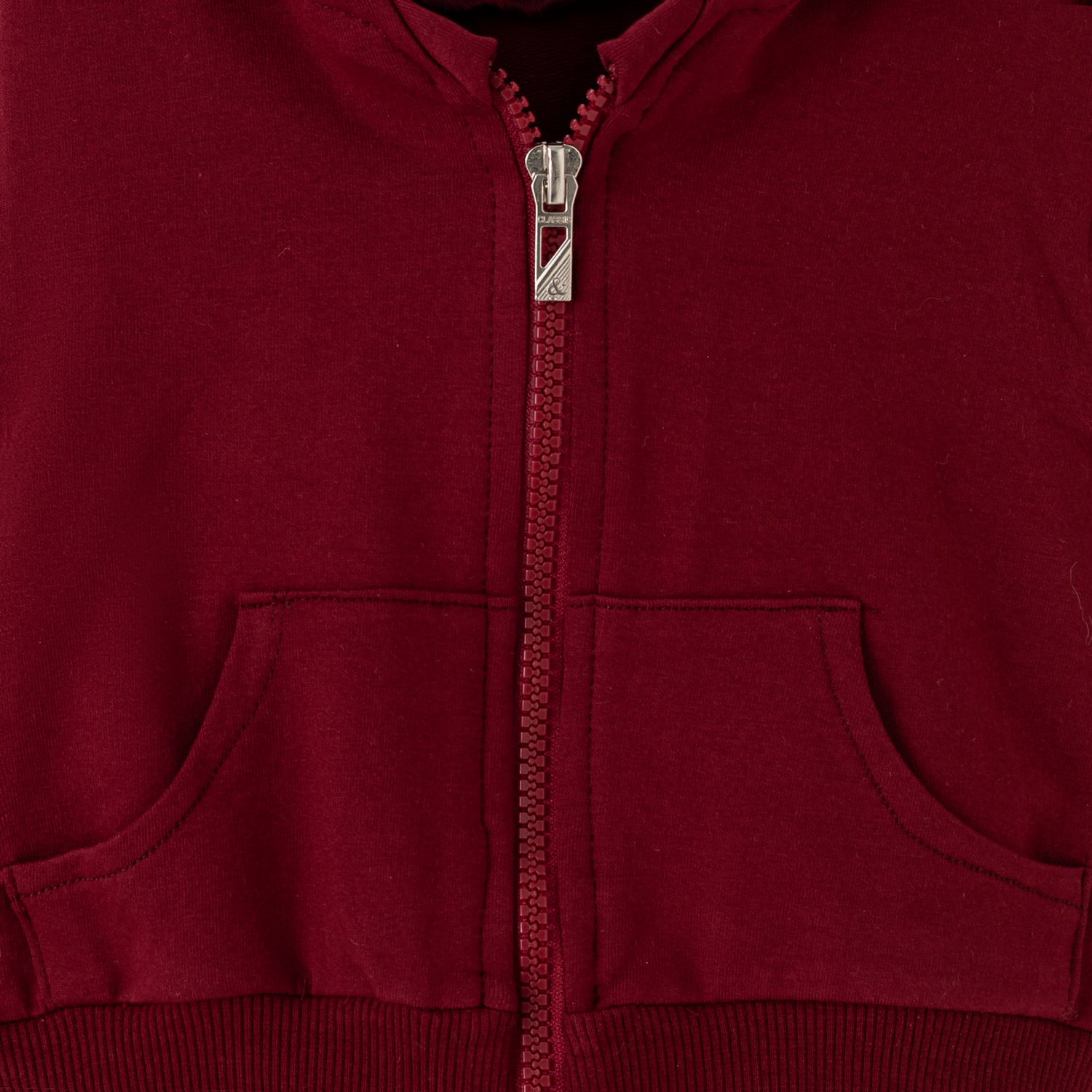 ست2تکه دورس دونخ سویشرت وشلوار زرشکی