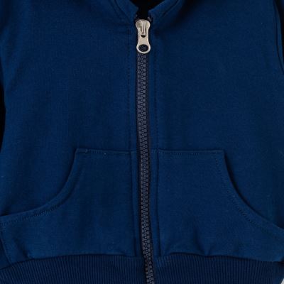 ست2تکه دورس دونخ سویشرت وشلوار سرمه ای