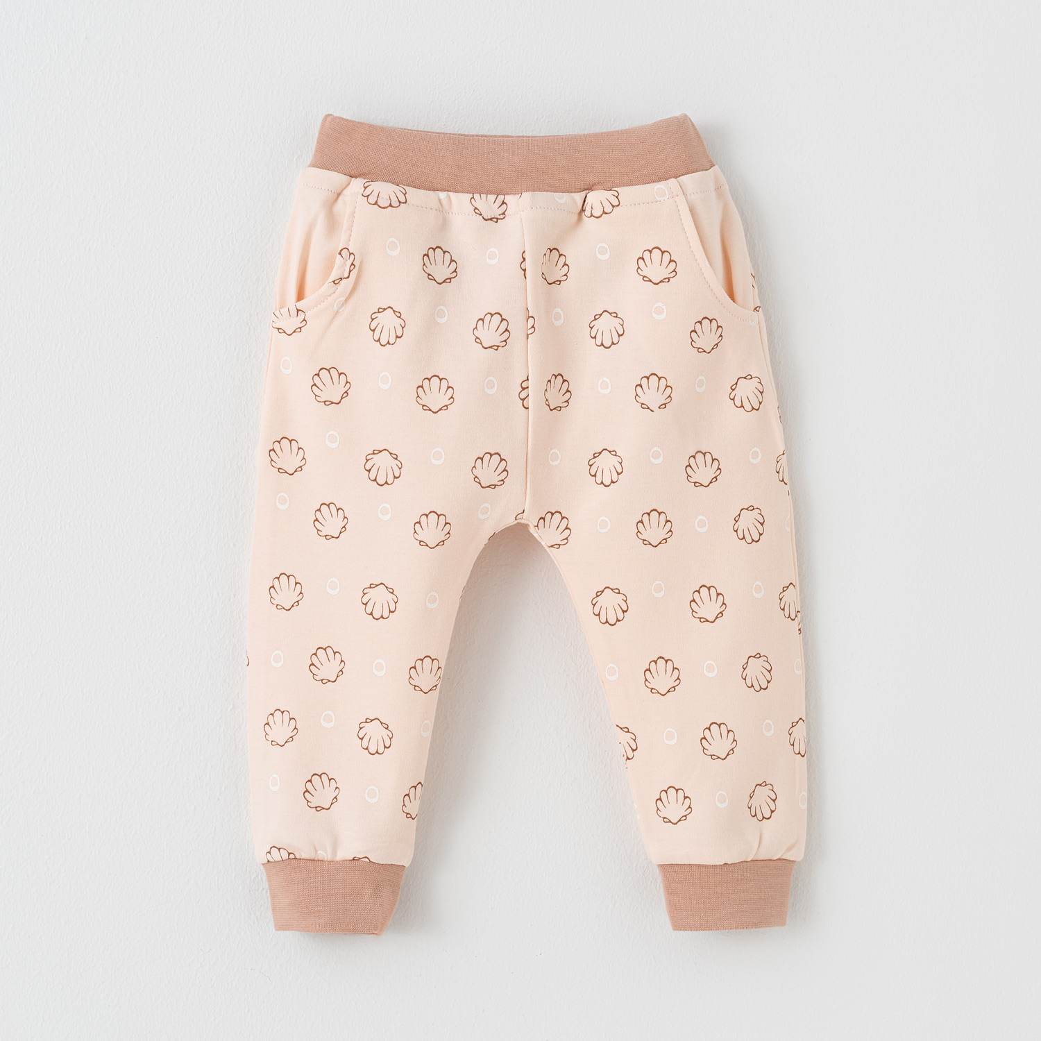 شلوارتمام چاپ صورتی  SeaSide