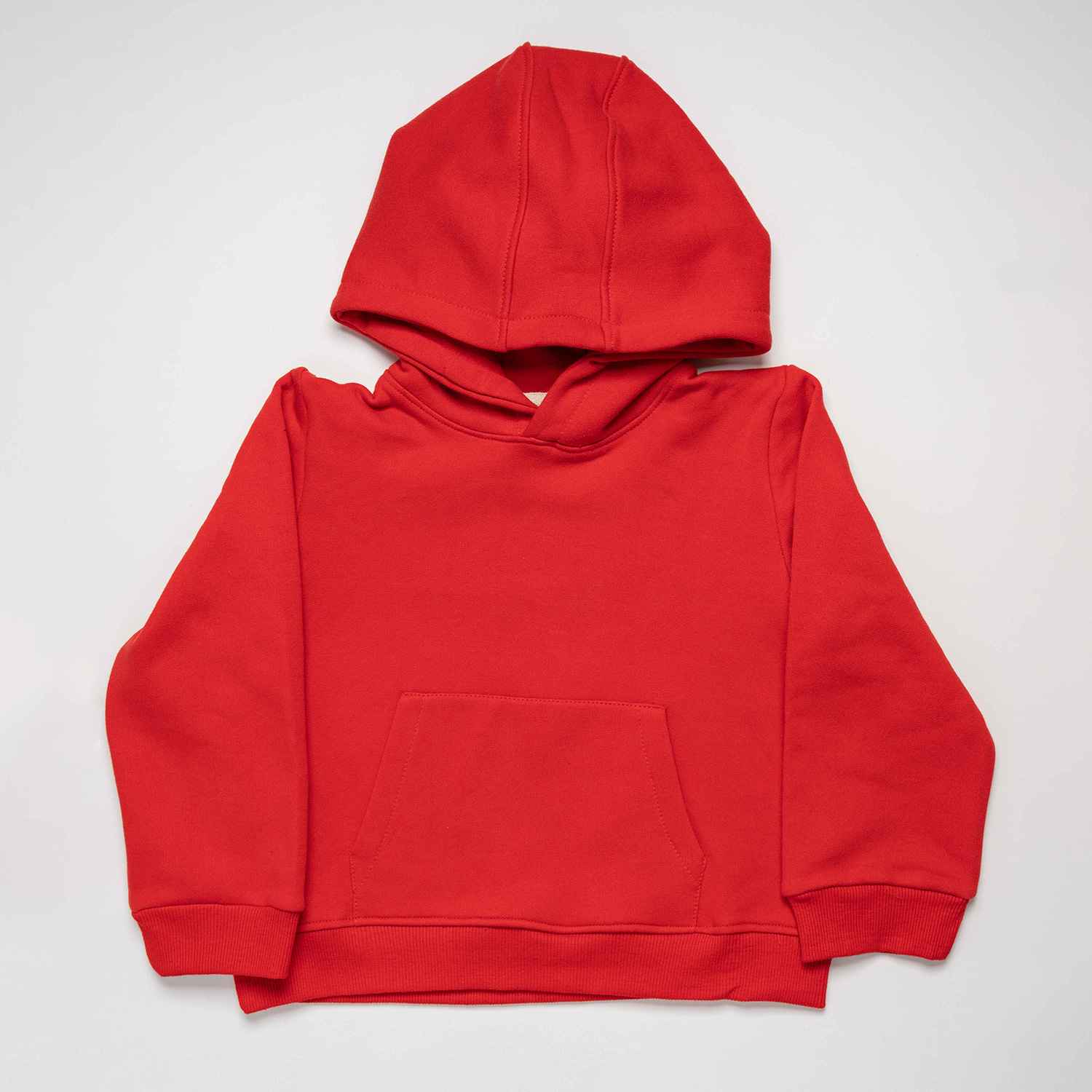 هودی قرمز دورس سه نخ خارخورده 