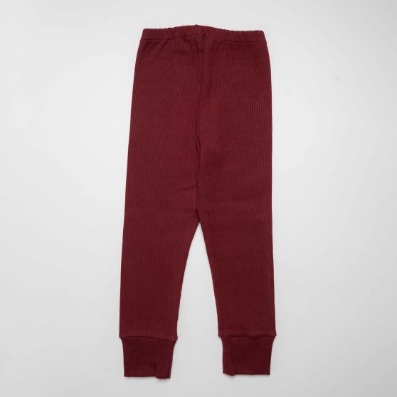 شلوار زرشکی کشباف کبریتی