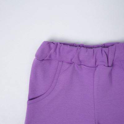 شلوارک دخترانه بنفش Unicorn
