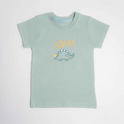 تیشرت سبز روشن Dinosaur