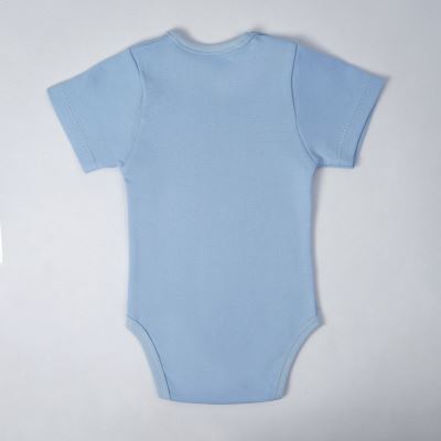 بادی آستین کوتاه آبی روشن Trucky