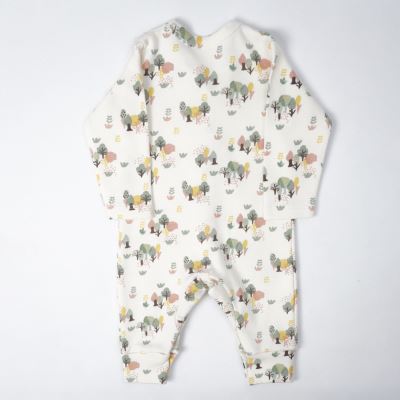 سرهمی سفید تمام چاپ White Alyssum