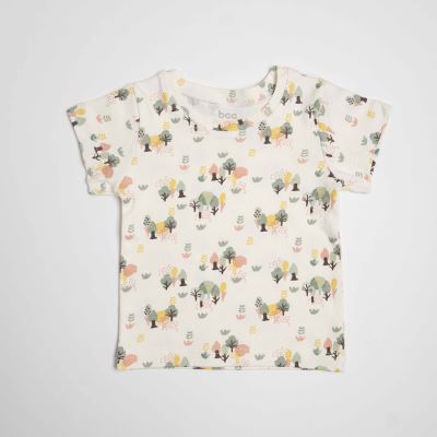 ست دو تکه تیشرت و شلوارک White Alyssum