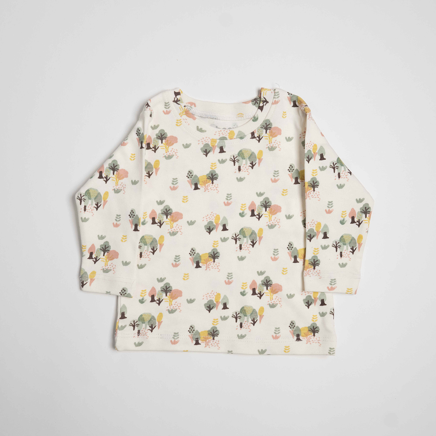 ست دو تکه بلوز آستین بلند و شلوار White Alyssum