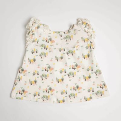 ست سه تکه پیراهن، هدبند و شورت White Alyssum