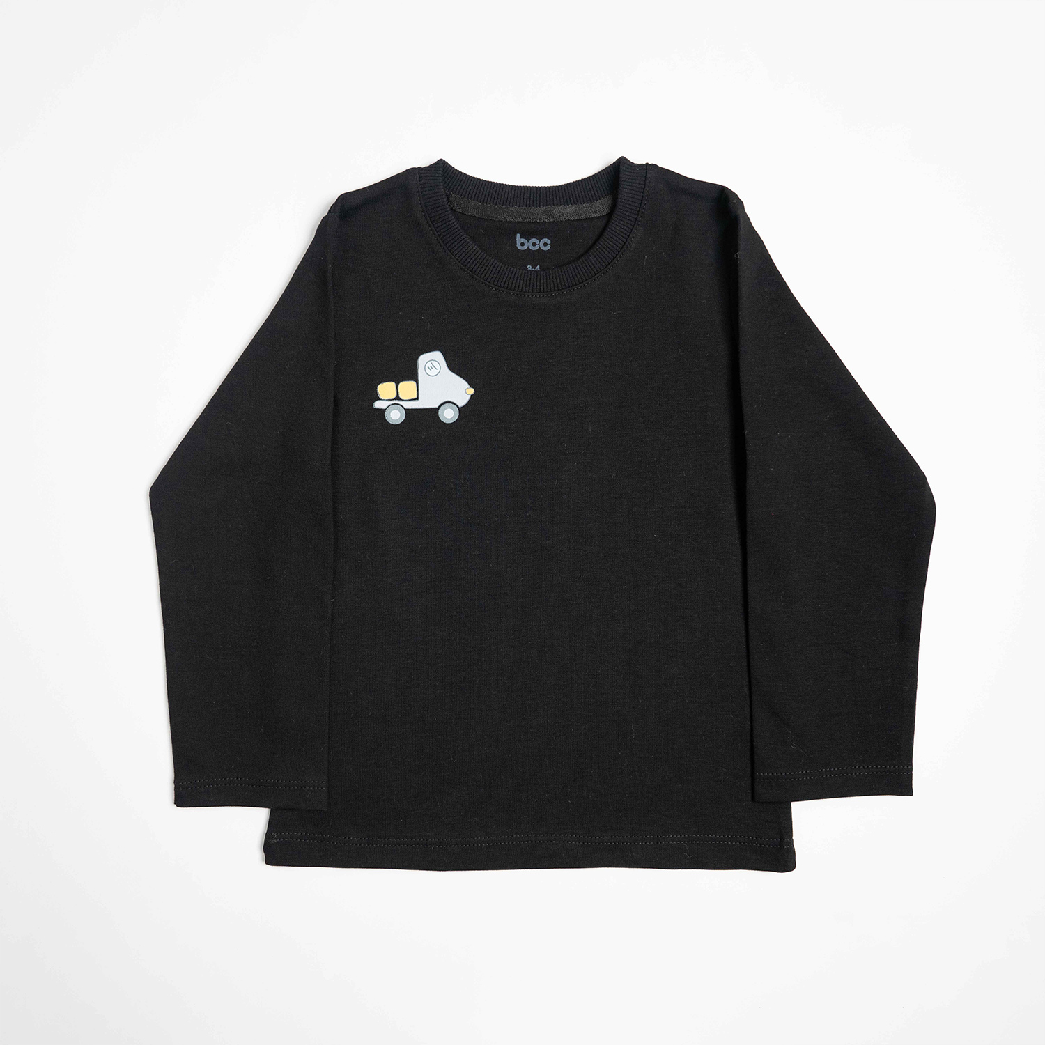 ست دو تکه بلوز آستین بلند و شلوار مشکی Trucky