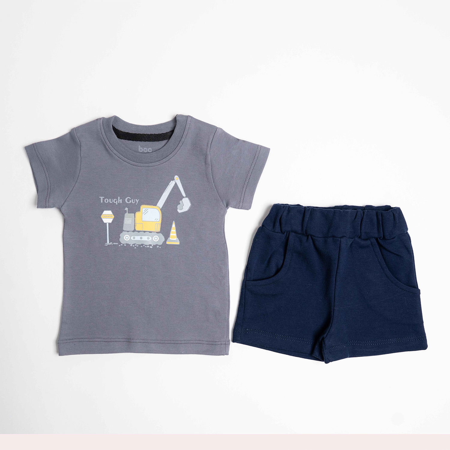 ست دو تکه بلوز آستین کوتاه و شلوارک Trucky