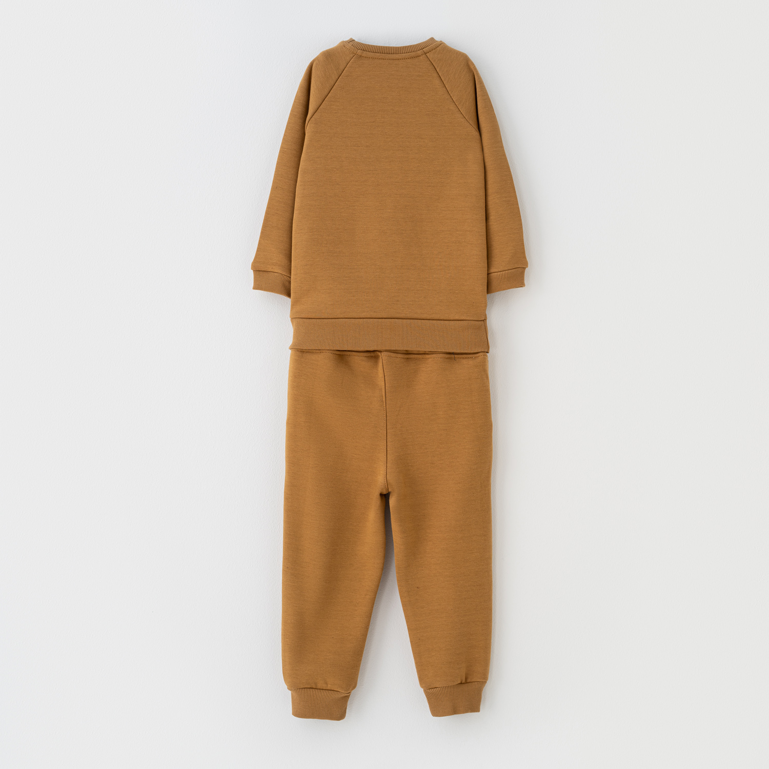 ست دو تکه بلوز آستین بلند و شلوار شتری سلانیک