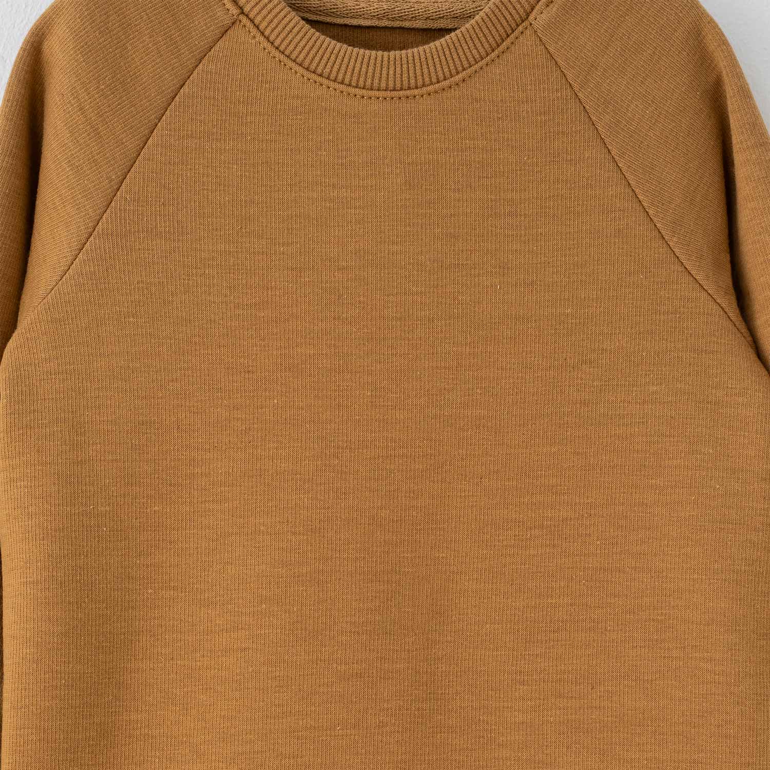 ست دو تکه بلوز آستین بلند و شلوار شتری سلانیک