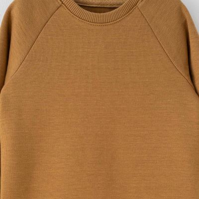 ست دو تکه بلوز آستین بلند و شلوار شتری سلانیک