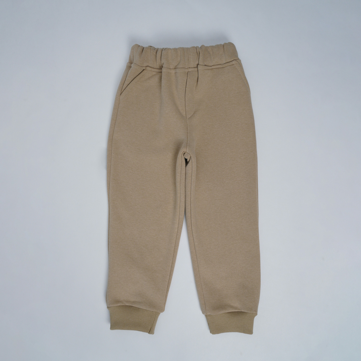 شلوار دورس سه‌نخ خارخورده کرم