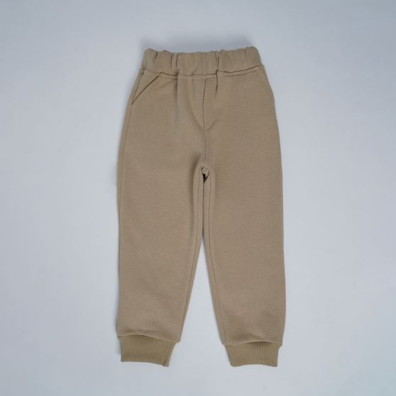 شلوار دورس سه‌نخ خارخورده کرم