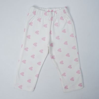 شلوار سفید صورتی Mellow Pink