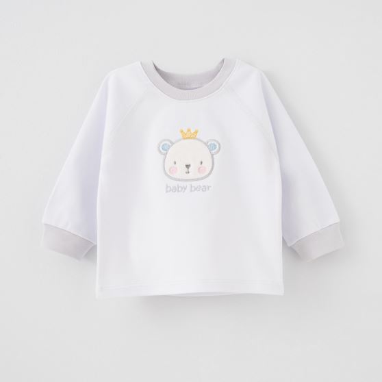 بلوز آستین بلند توسی Baby Bear