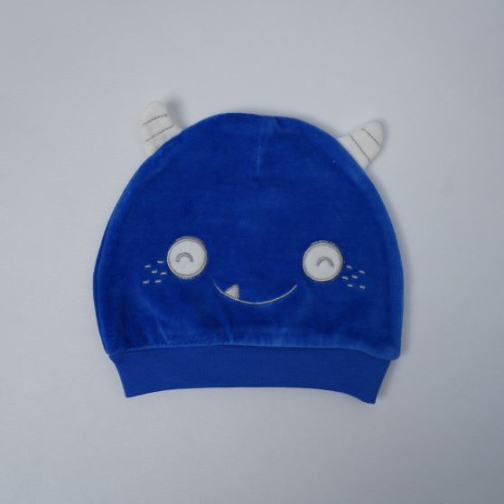 کلاه فانتزی آبی شالی monster S