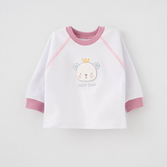 بلوز آستین بلند کالباسی Baby Bear