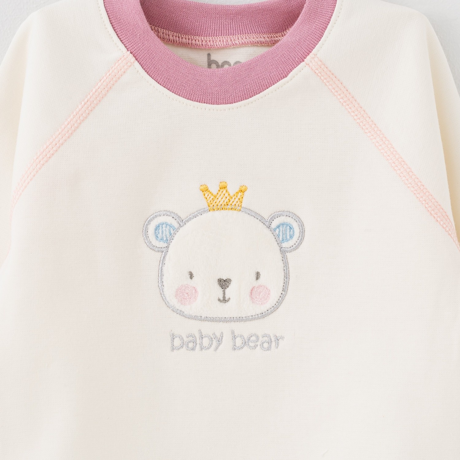 بلوز آستین بلند کالباسی baby bear 3-6