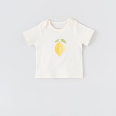 بلوز آستین کوتاه  lemon party Nb