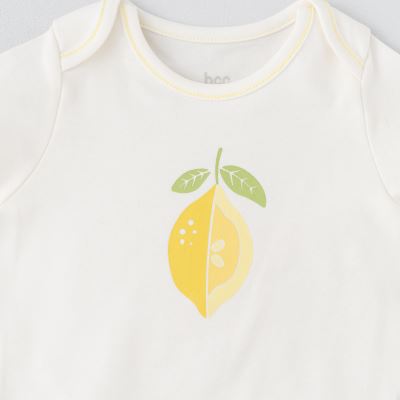 بلوز آستین کوتاه  lemon party Nb