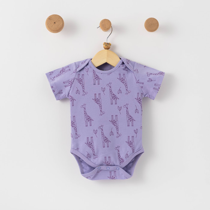 بادی کوتاه نوزادی طرح Giraffe